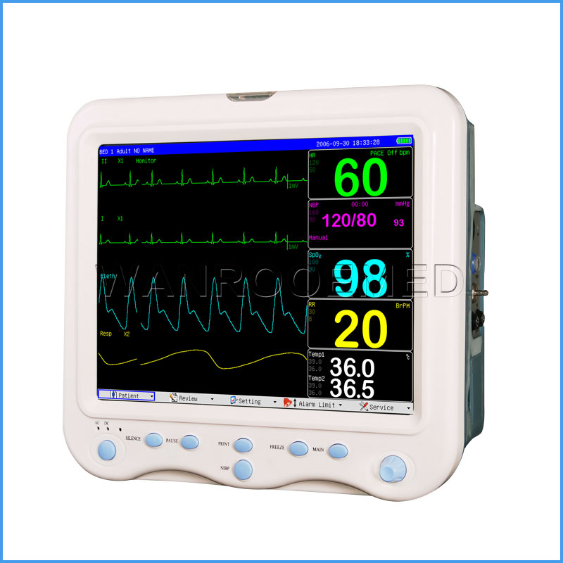 Moniteur patient de haute qualité de 15 pouces de moniteur patient de l'hôpital F15