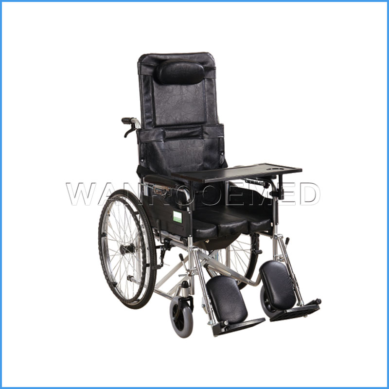 Silla de ruedas BWHM-1A905 Manual Steel Medical