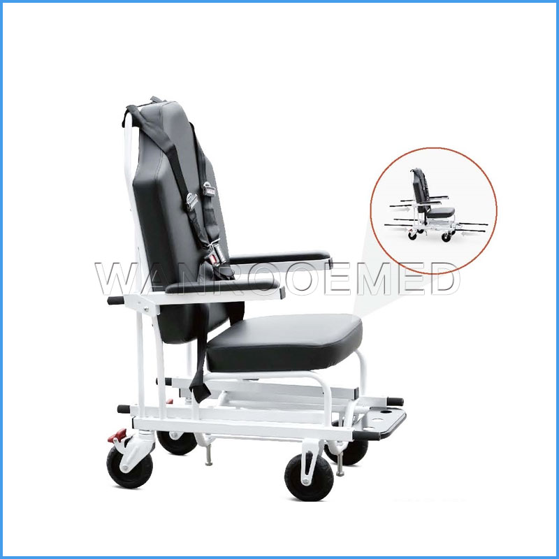 EA-6R Hospital Emergency Center Electric Escalera Silla Camilla