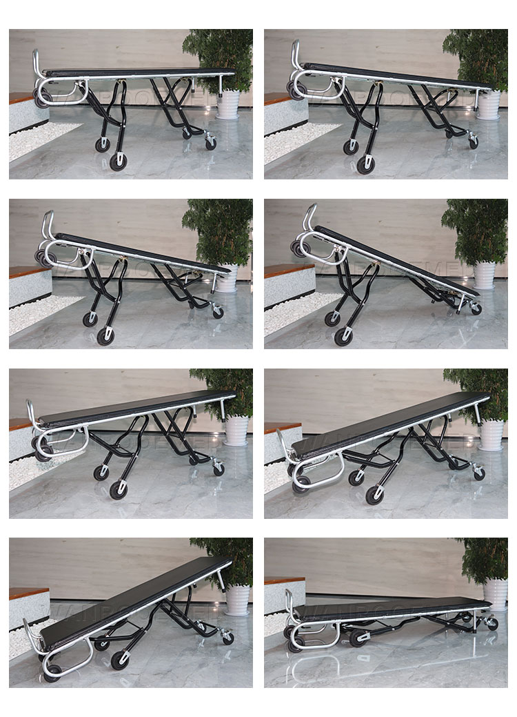 heavy duty stretcher,funeral stretcher,mortuary cot,cot stretcher,mortuary stretcher