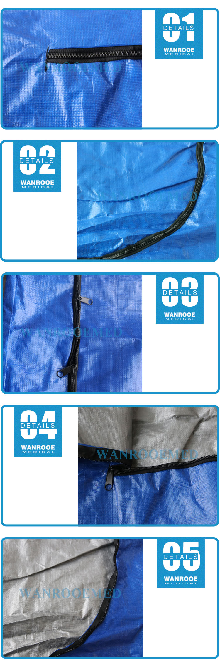 blue body bag,mortuary supplies body bags,human remains pouch,human body bag,mortuary body bags