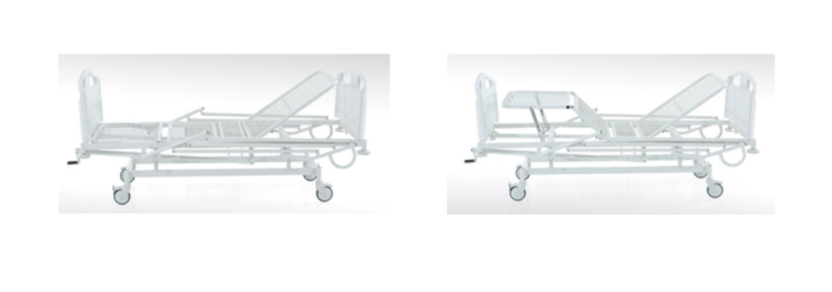 2 crank hospital bed,manual crank hospital bed,manual hospital bed,crank for hospital bed,adjustable hospital bed,hospital bed with side rails