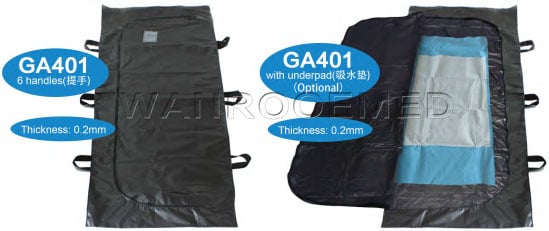 medium duty polythene bags,body bag with handles,pvc body bag,baby body bag,adult bag