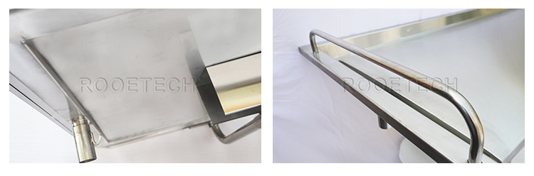 morgue autopsy table,stainless steel morgue table,stainless steel autopsy table,hydraulic autopsy table,dissection table