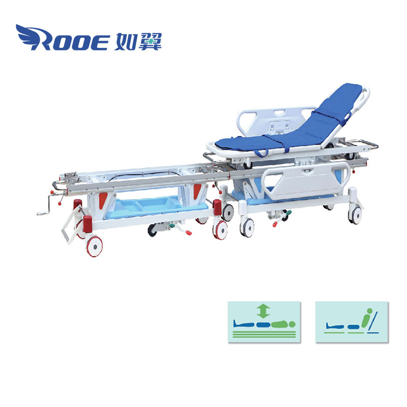 transport stretcher,operating room stretcher, transport stretcher trolley 