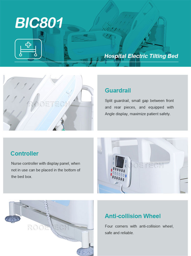 patient hospital bed, icu hospital bed, multi function bed, multi function hospital bed