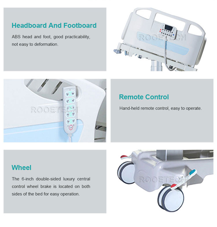 patient hospital bed, icu hospital bed, multi function bed, multi function hospital bed