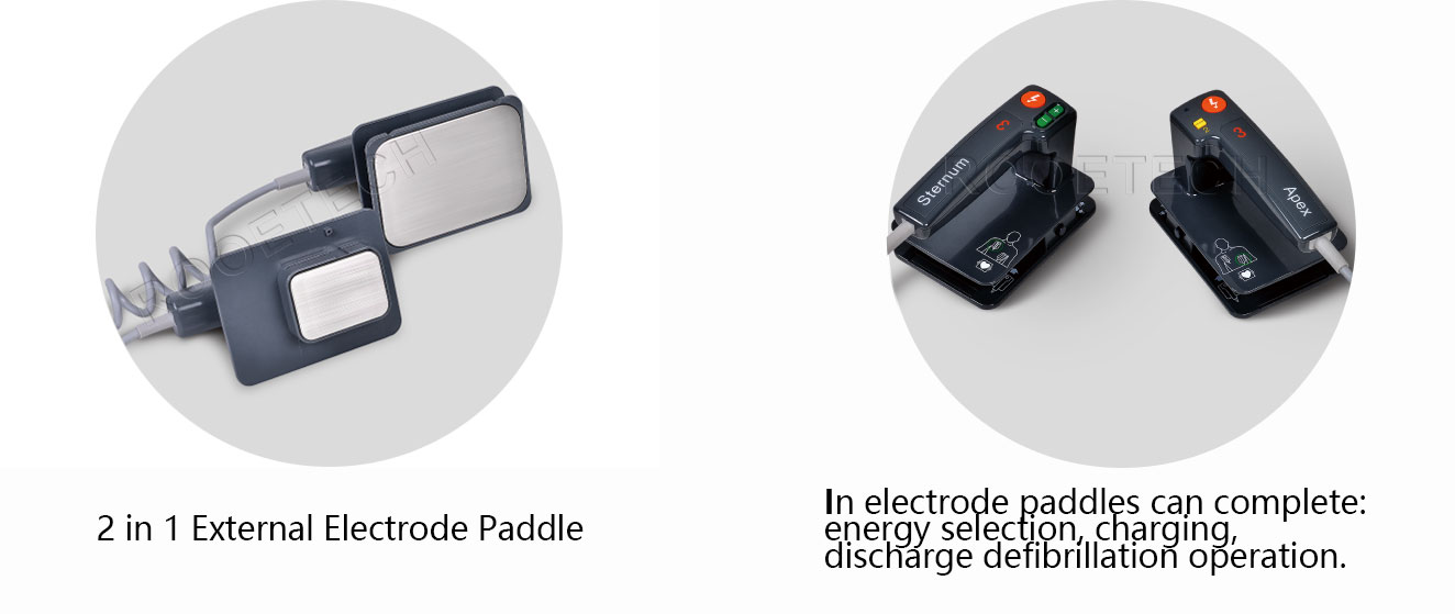 cardiac defibrillator, defibrillator monitor, hospital defibrillator