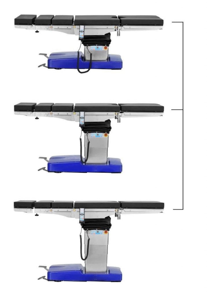 china electric hydraulic operation table, mechanical operating table