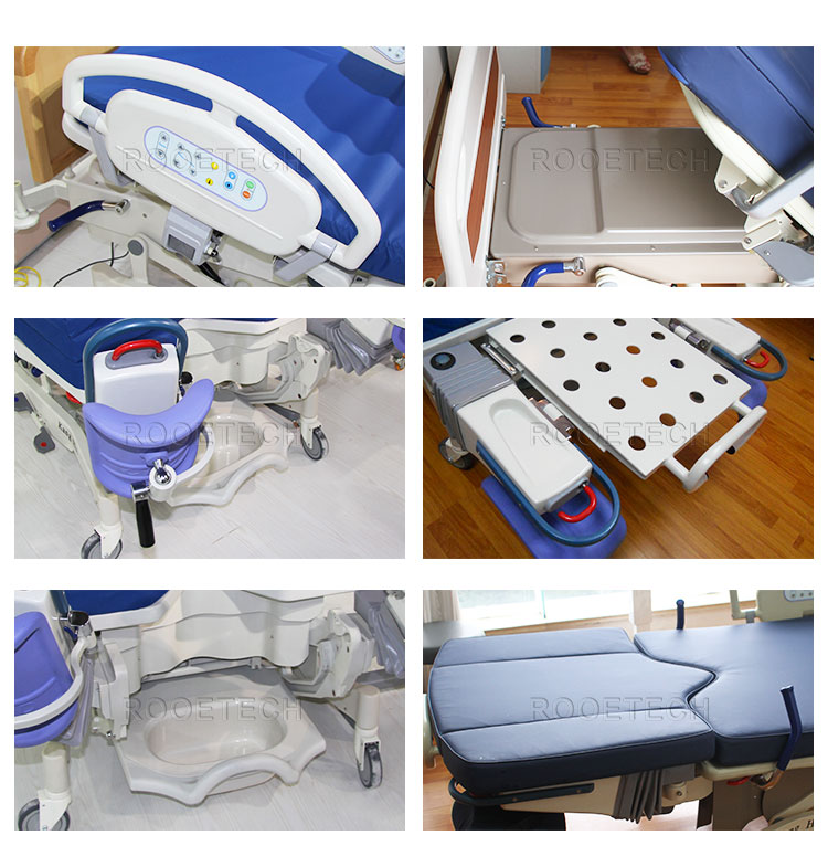 newborn hospital bed, gynecological examination