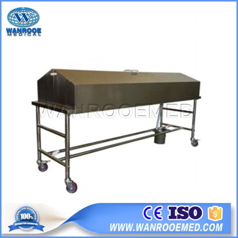 GA201A Hospital Stainless Steel Concealment Corpse Cart Trolley