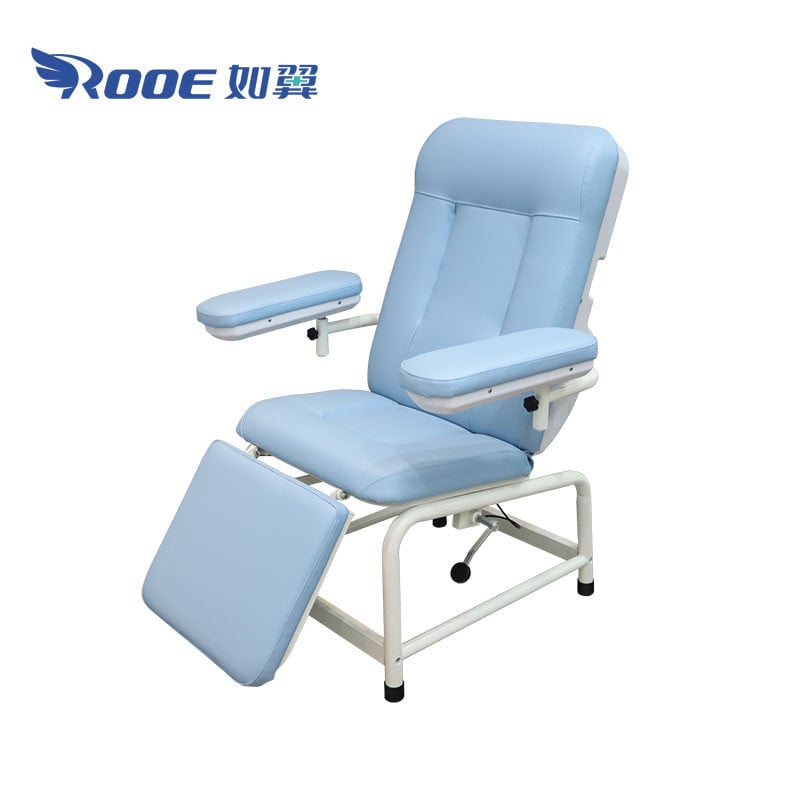BXS105 Medical Portable Blood Donation Chair Hemodialysis Chair For Hospital
