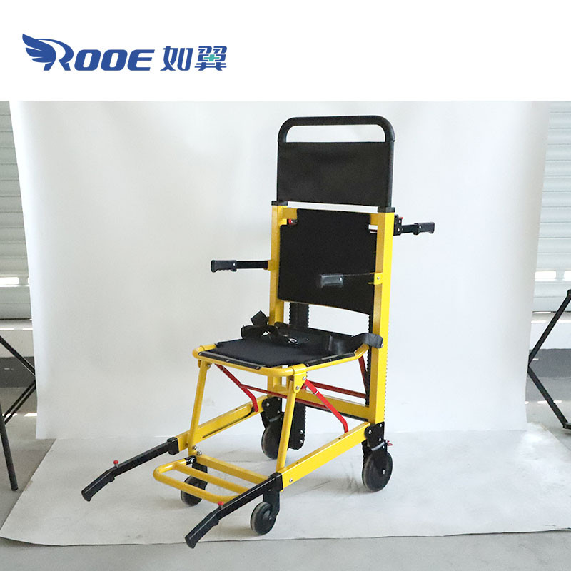 EA6F Emergency Manual Stair Climbing Chair Mobility Stair Lift from