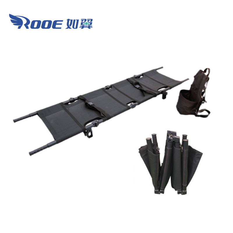 EA-1D7 Plus Military Surplus Stretcher Army Aluminum Alloy Folding Stretcher