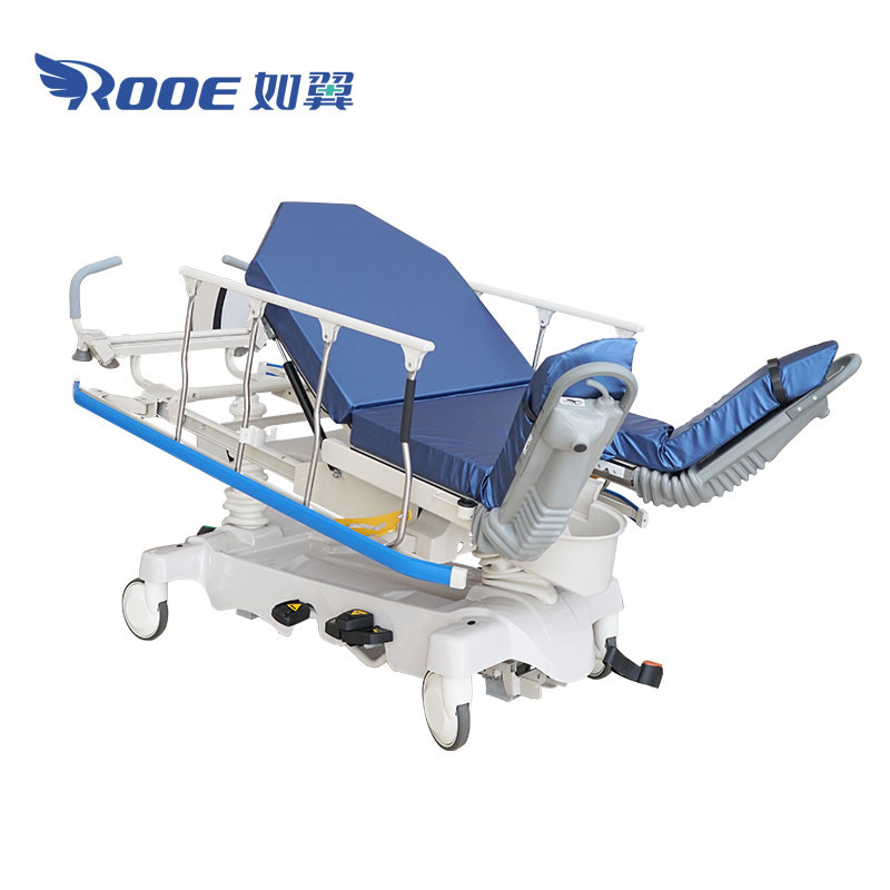 BD111B GYN GYN Stretcher Hydraulic Gurney For Transport Delivery Bed