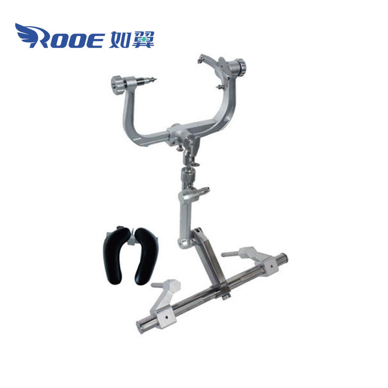 AOTA302 Neurosurgery Head Rack With Horseshoe Headrest