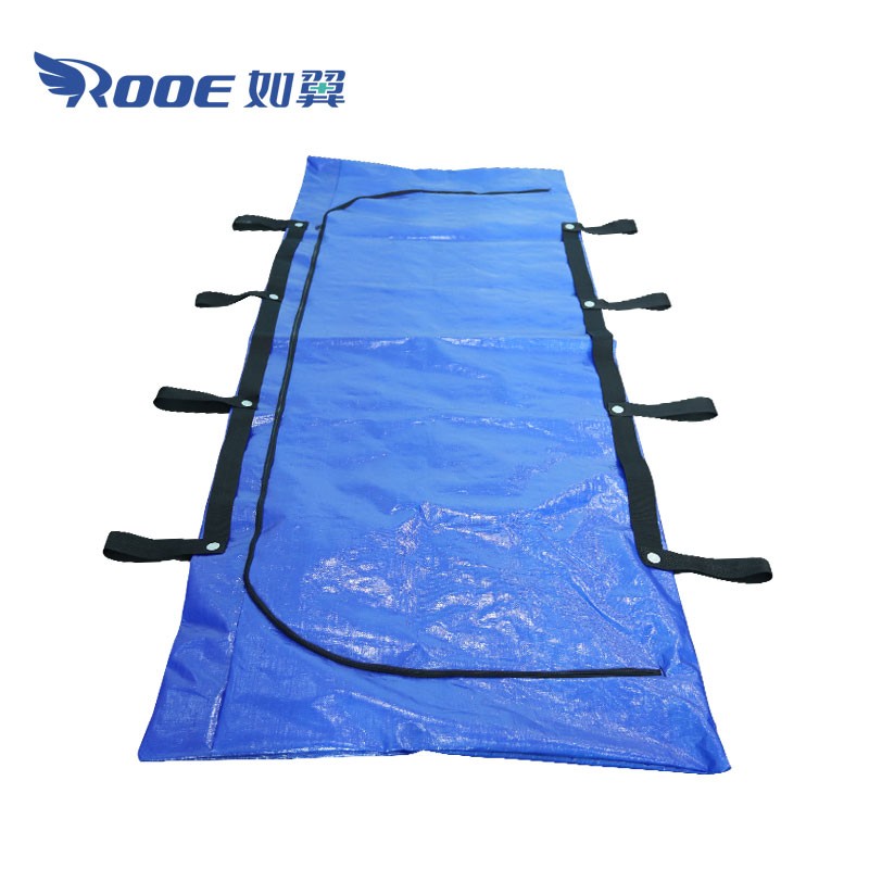 GA406B1 PP PE Woven Funeral Transport Death Body Bag Cadaver Bag