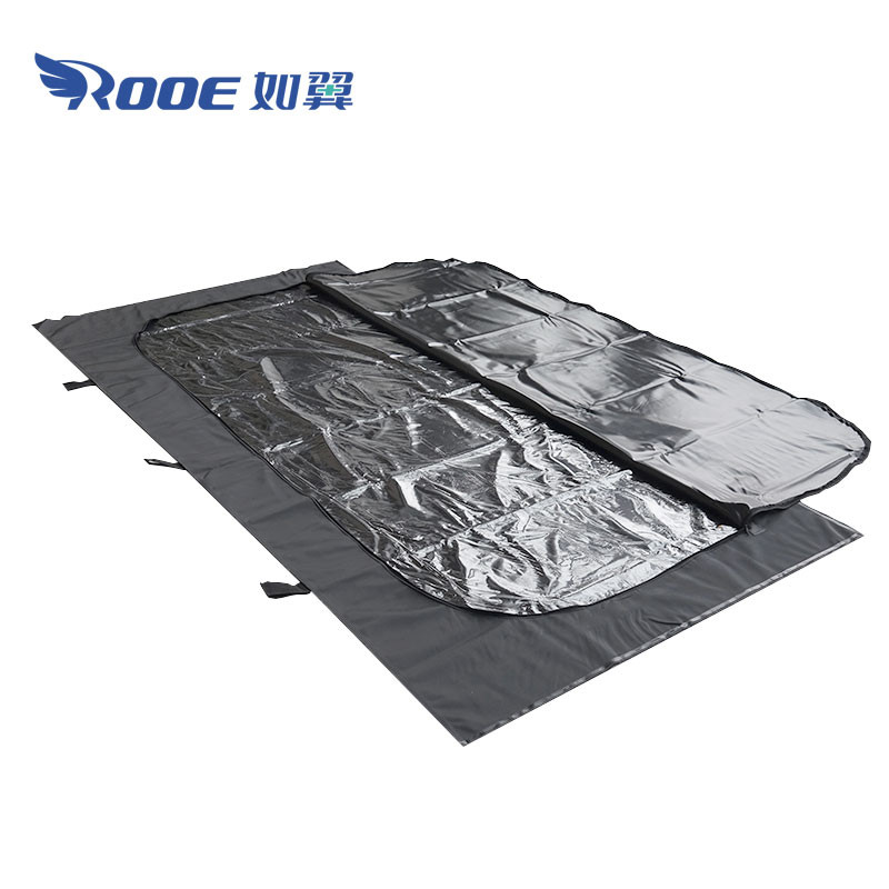 GA403 Hospital Heavy Duty Dead Body Bags With Zipper For Transport