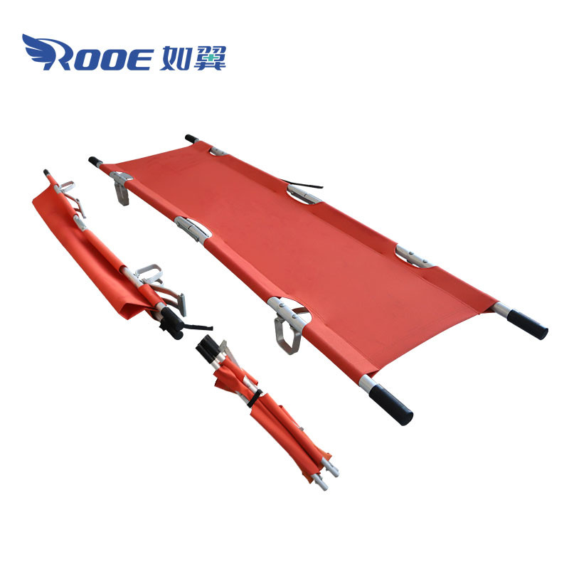 EA-1D1/1D2 Canvas Folding Rescue Stretcher Portable Stretcher