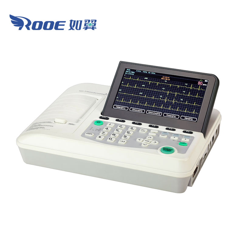 What is the difference between 1 channel, 3 channel, 6 channel and 12 channel ECG machines?