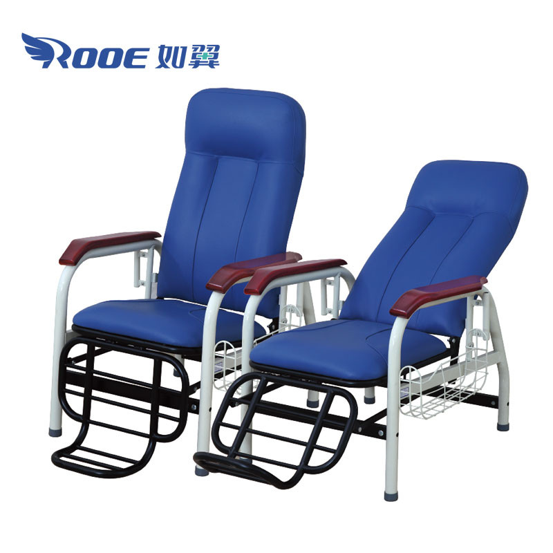 BHC003 Dialysis Medical Reclining Chair With Adjustable Footrest