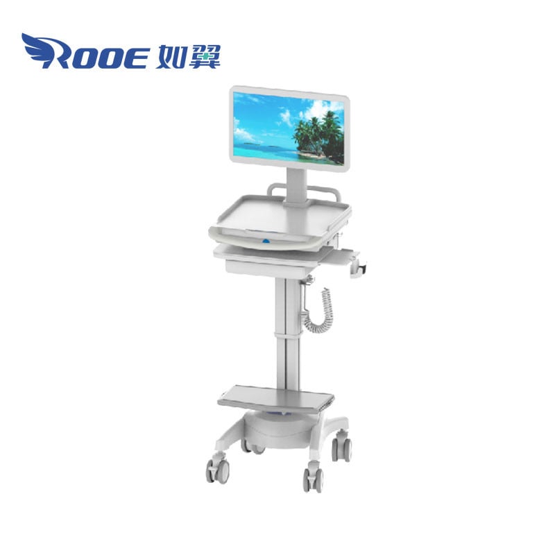 BWT-008 Battery-powered Medical Carts On Wheels With Drawers