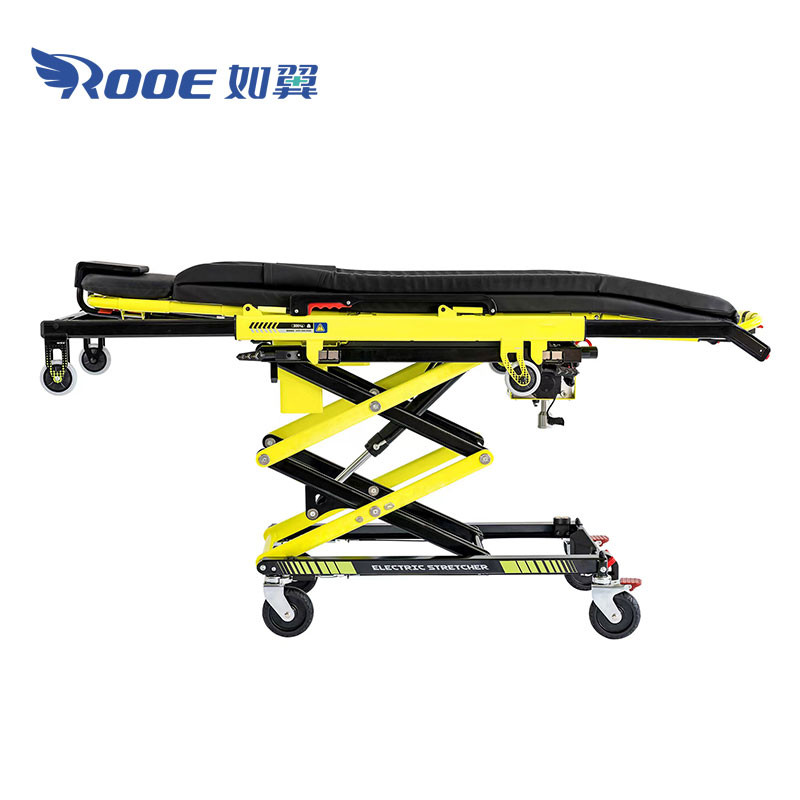 EA-3AD Plus Professional Stretcher Powered X Frame Ambulance Stretcher