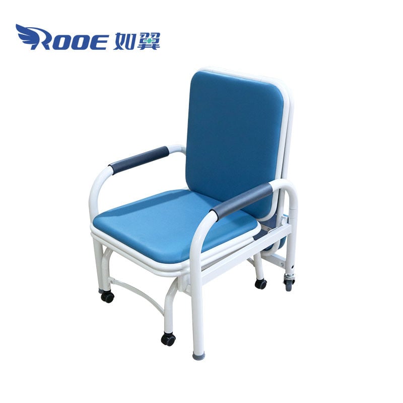 BHC001A1 Convertible Hospital Chair Bed Folding Chair Bed