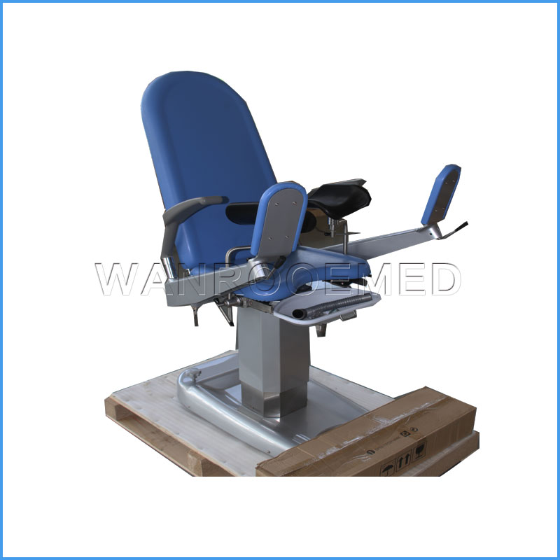 Chaise gynécologique de table d'examen obstétrique électrique de chaise d'hôpital réglable d'A-S102A