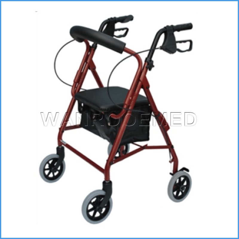 AR02 Medical Folding Aluminum Adjustable Rollator