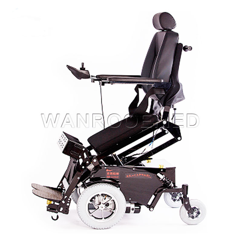 BWHE901 médical Fauteuil roulant électrique de réadaptation portable debout pour handicapé