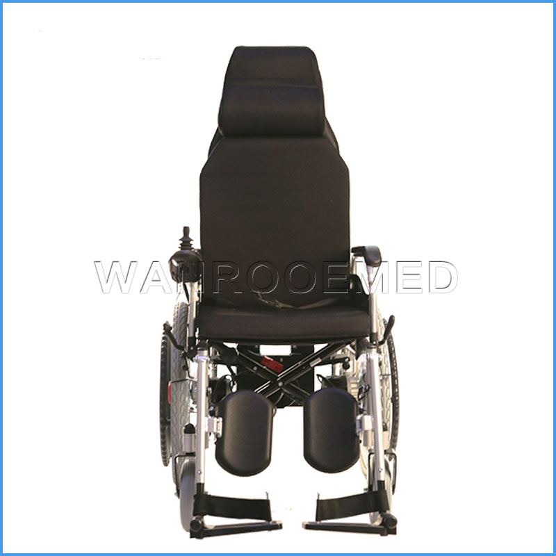 BWHE302 Fauteuil roulant électrique pliant électrique de voyage en aluminium portatif léger