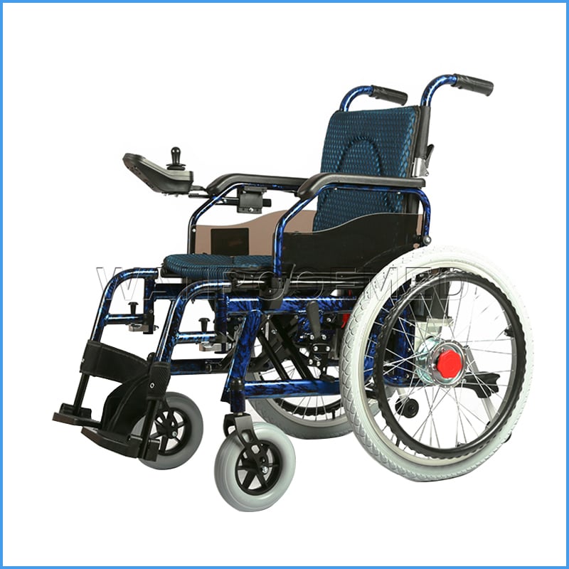 BWHE503 Medical Used Portable Lightweight Folding Electric Wheelchair 