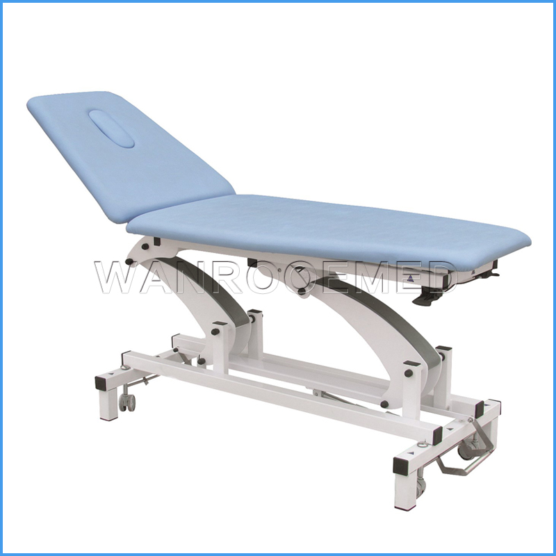 DE-2 New Medical Adjustable Electric Massage Treatment Bed Treatment Table