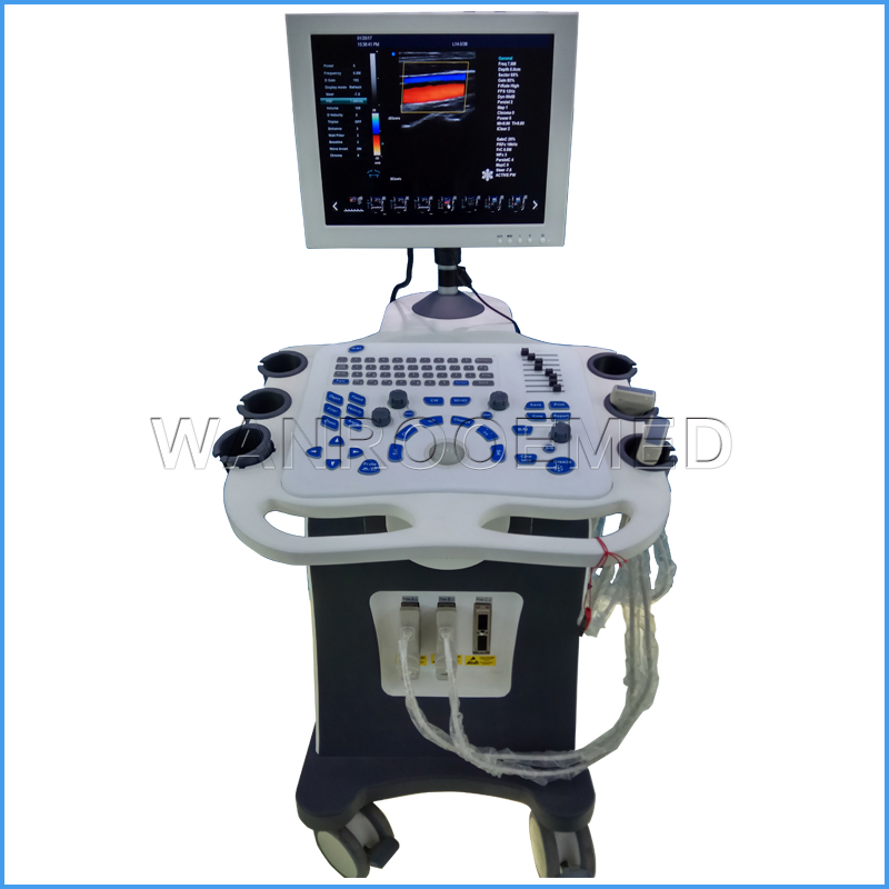 USC 80 Полный цифровой портативный портативный допплеровский ультразвуковой сканер
