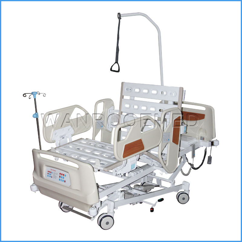 BAE502IC muebles médicos de cinco funciones de enfermería eléctrica cama de hospital