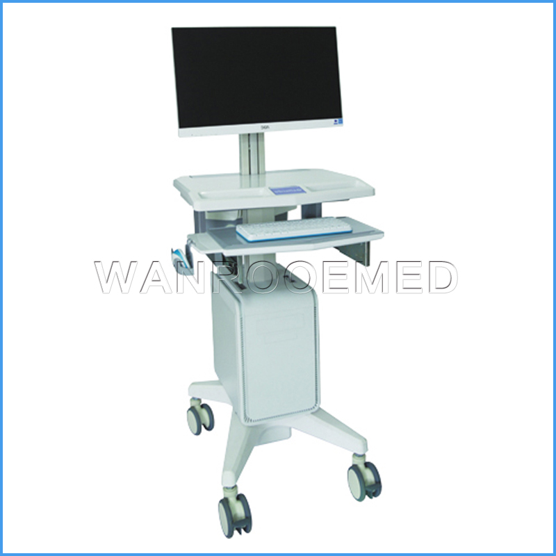 BWT-001C Medical Hospital Nursing Mobile Workstation Cart Carretilla de enfermería para pacientes