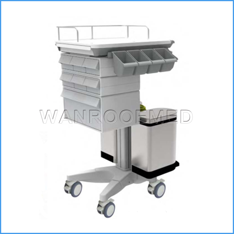 BMT-001D Mdeical Mobile Computer Trolley Hospital Nursing Treatment Cart