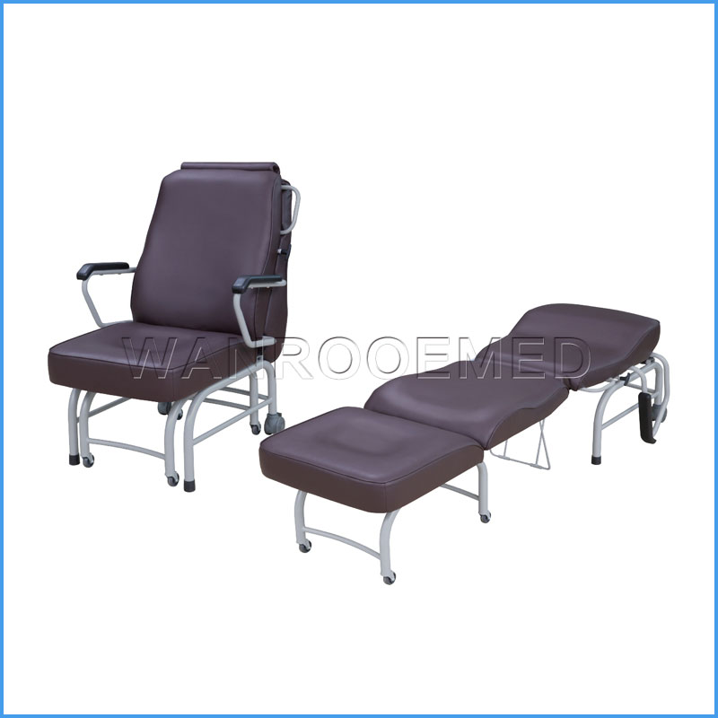 BHC001E Medical Folding Patient Sleeping Accompany Chair