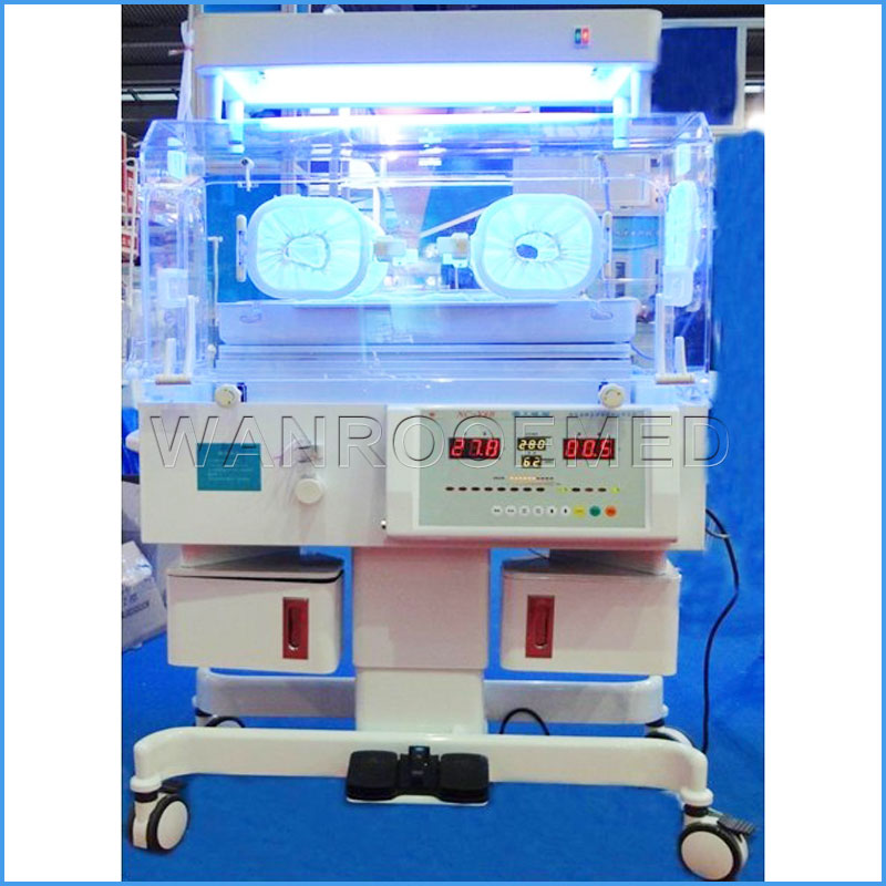 Incubadora infantil médica del cuidado del bebé recién nacido de HB002 China