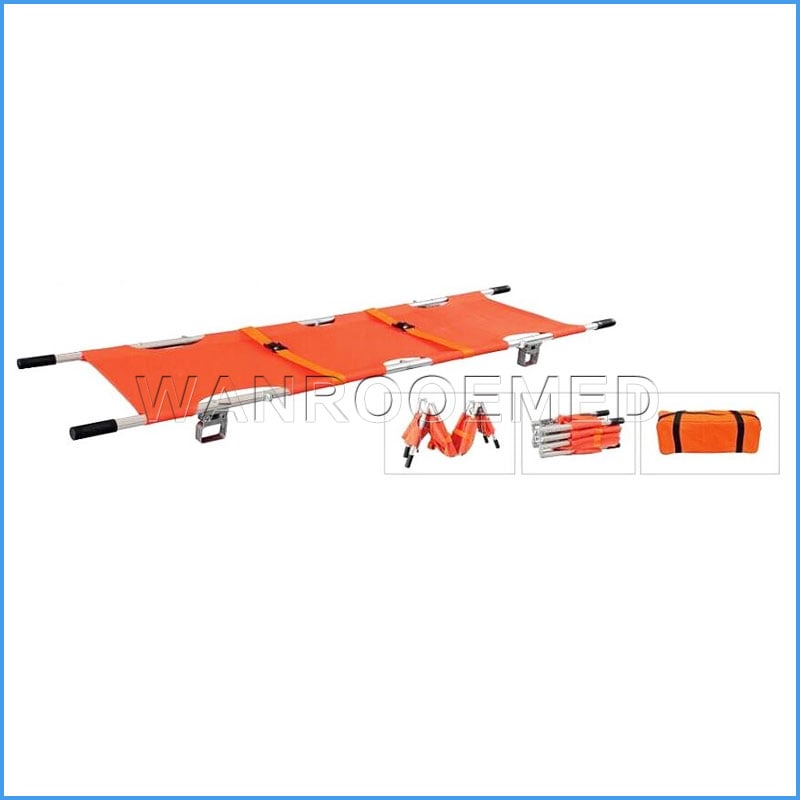 EA-1D5 Primeros auxilios Entrega de pacientes Transporte Al-alloy Plegadora plegable