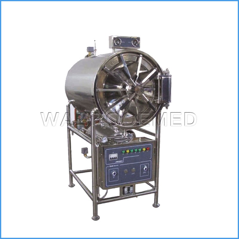 Máquina de esterilización por vapor de autoclave horizontal con control automático WS-YDC