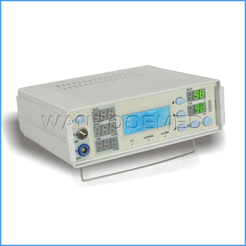 VS900-II Hospital uso multiparámetro paciente monitor médico portátil Vital Signo monitor