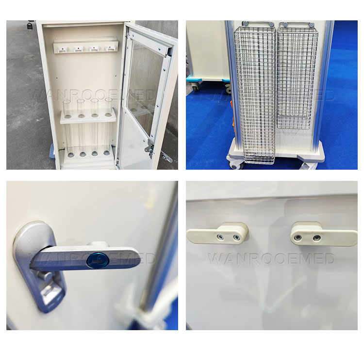 difficult intubation cart,medicine dispensing trolley,pharmacy cart,healthcare cart,medicine trolley 