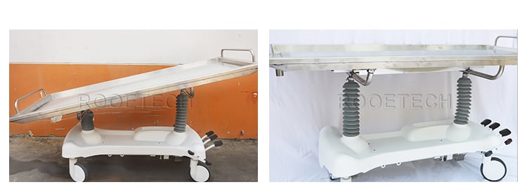 morgue autopsy table,stainless steel morgue table,stainless steel autopsy table,hydraulic autopsy table,dissection table