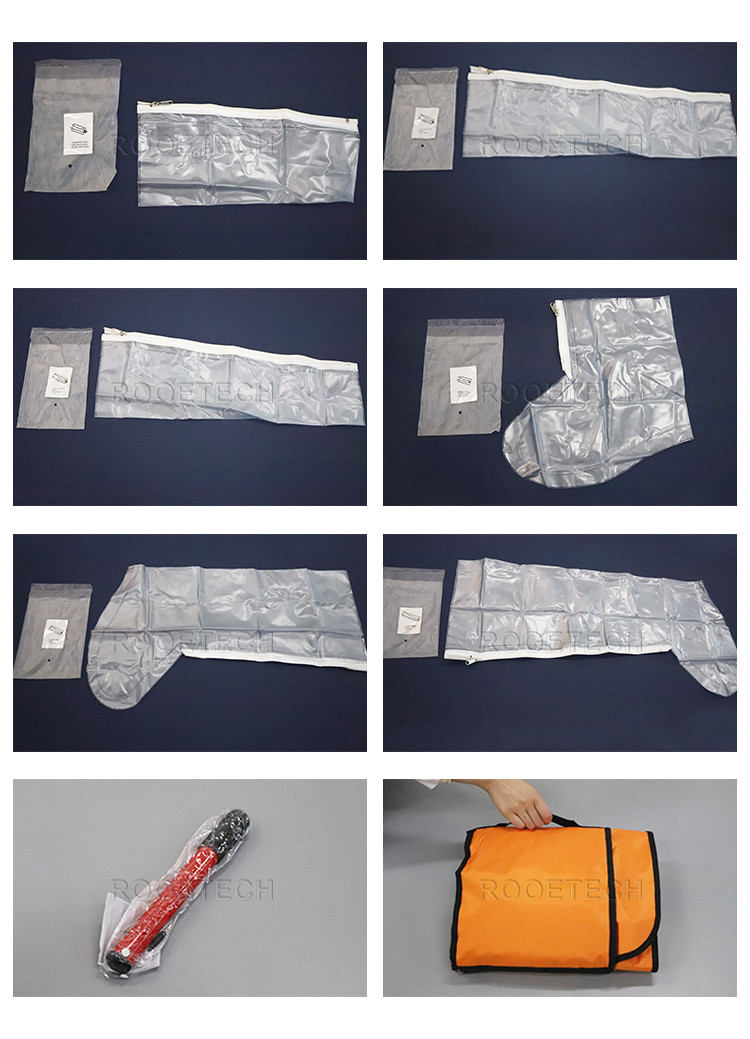 plastic splint, pressure splint, first aid kit splint, inflatable air splint, orthopedic splint