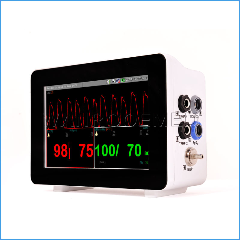 El mejor monitor paciente portátil de la promoción del precio F3 para el monitor médico