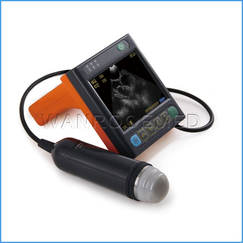 Máquina portátil del ultrasonido del sistema del ultrasonido SMSU3 para el animal