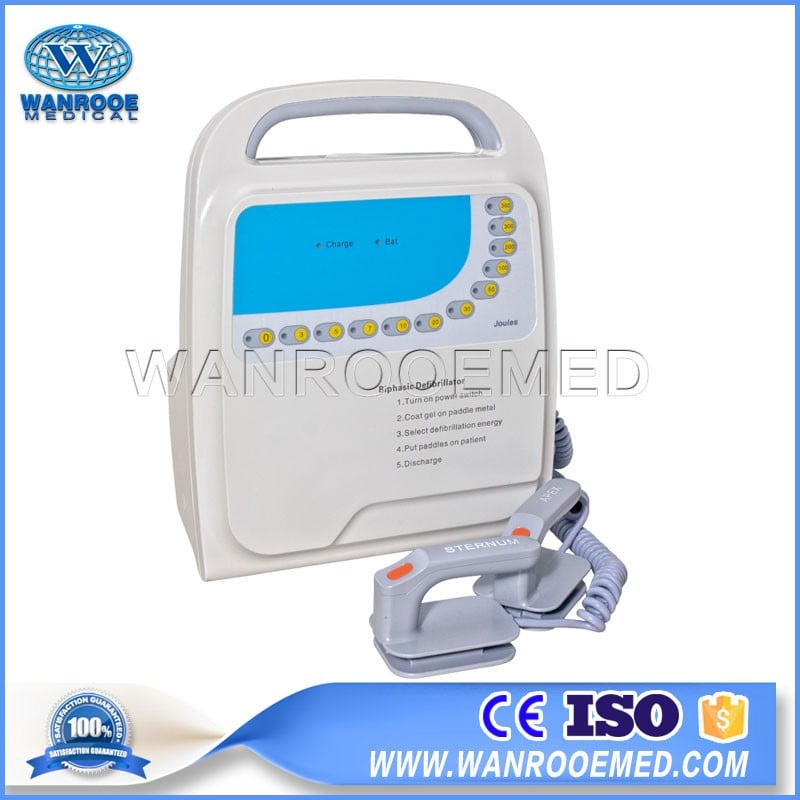 China DEFI-9000B  Portable Automated External Monophasic Defibrillator for Emergency Novel Coronavirus Patient 