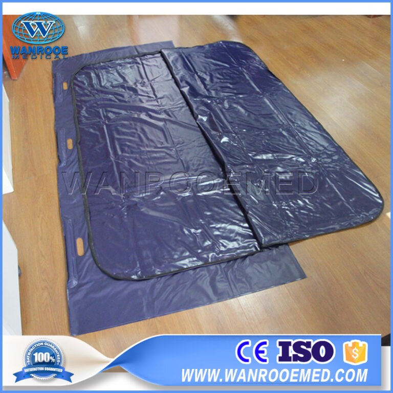 GA403A Medical Transport Heavy Duty PVC Blue Body Bag Waterproof Body Bag